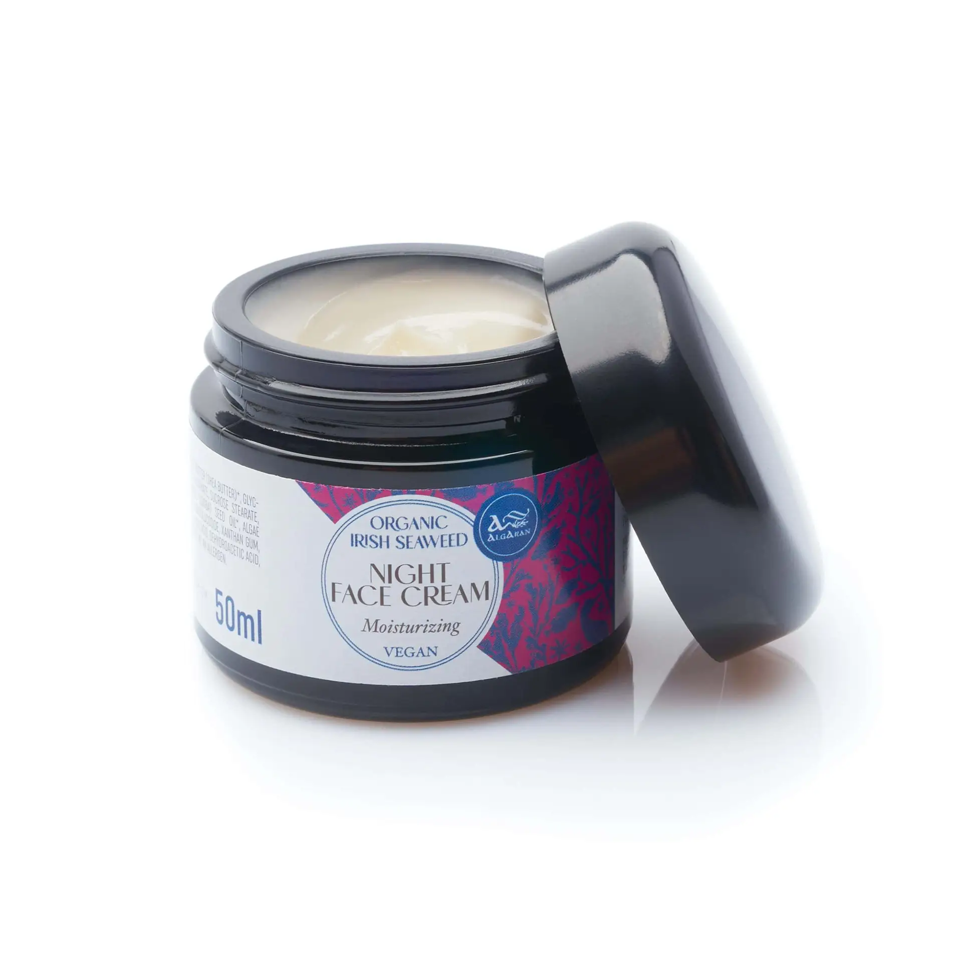 Organic Seaweed Night Face Cream - Nourishing 50ml - Image 2