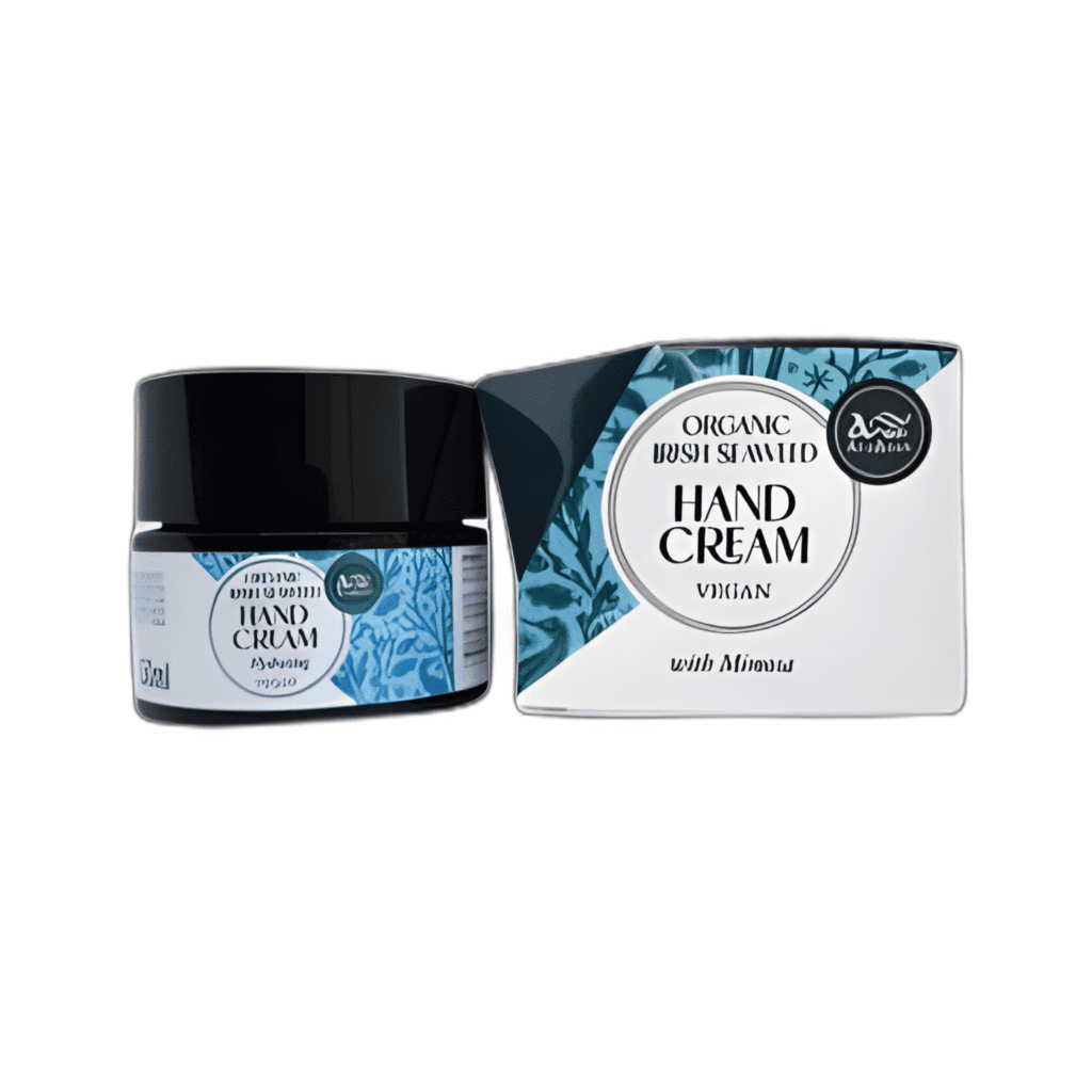 Organic Hand Cream Hydrating Irish Seaweed Products