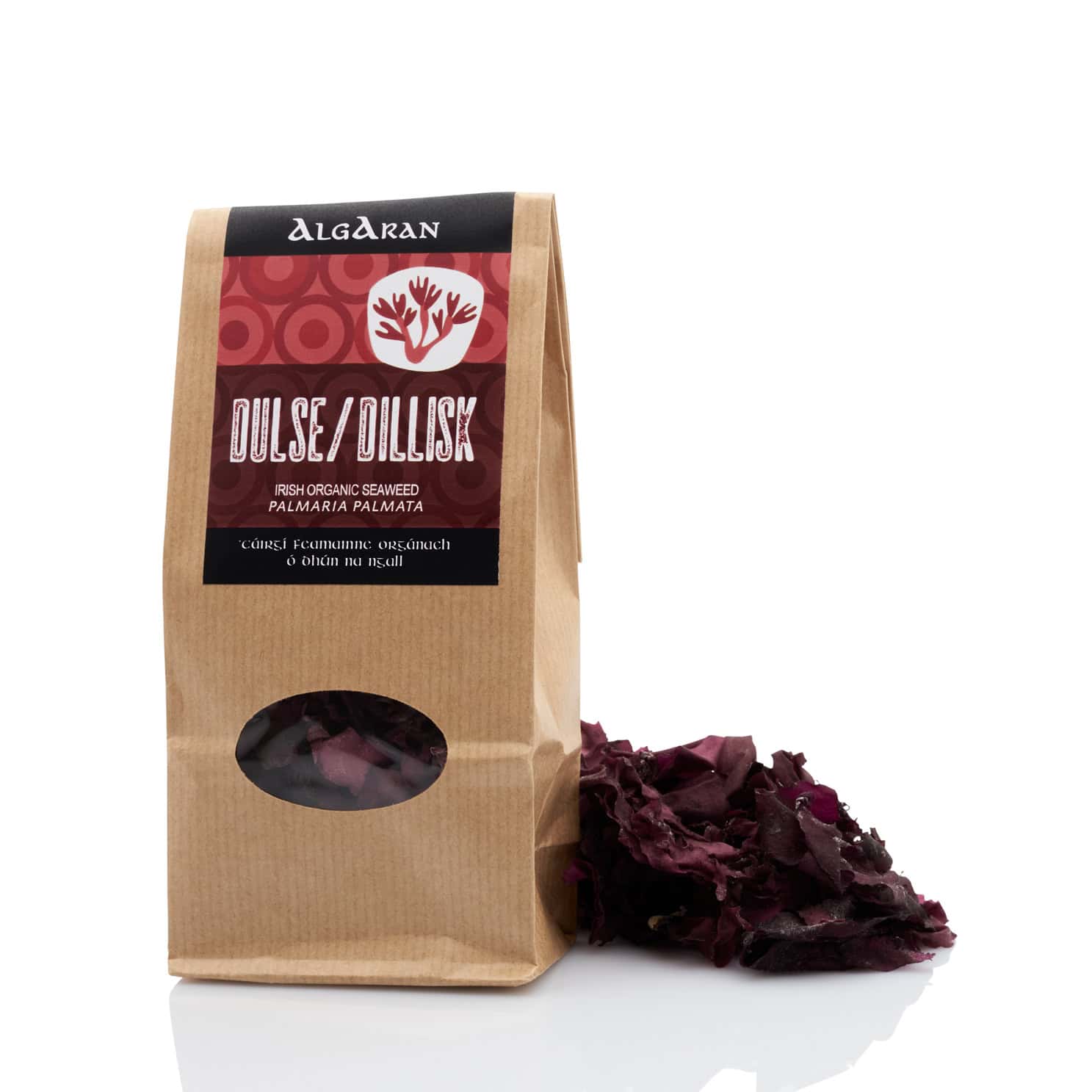 Organic Irish Dulse - Dillisk (Palmaria palmata) 40g