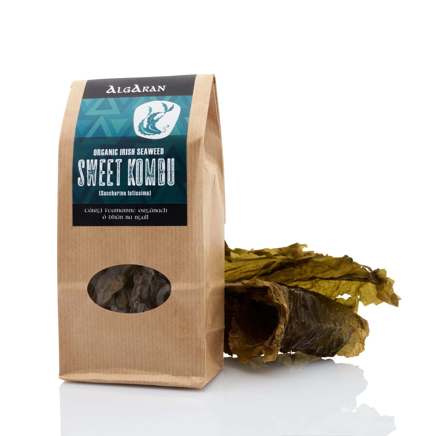 Organic Irish Sweet Kombu/Kelp (Saccharina latissima) 40g